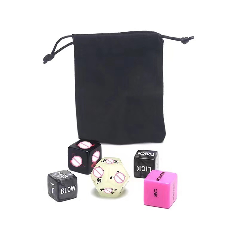 Luminous Romantic Dice Game English Words Couples Flirty Fun Toy Valentine Anniversary Gift Adult Novelty Party Favor - Image 7