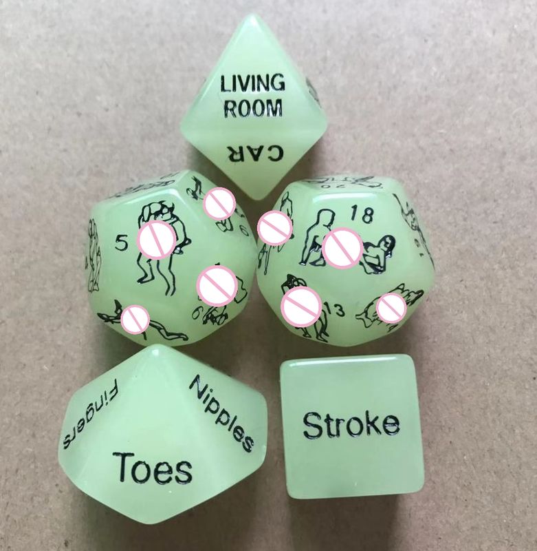5pcs/set of love Sex Dice Couple Lovers Foreplay Personalized Couples Sex Game Sex Dice - Image 2
