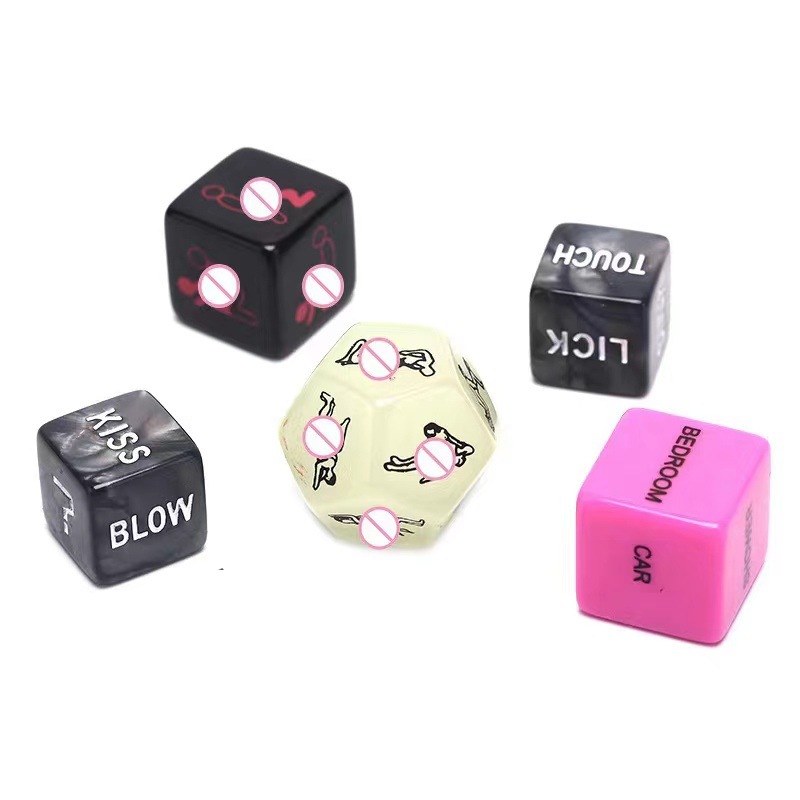 Luminous Romantic Dice Game English Words Couples Flirty Fun Toy Valentine Anniversary Gift Adult Novelty Party Favor - Image 5