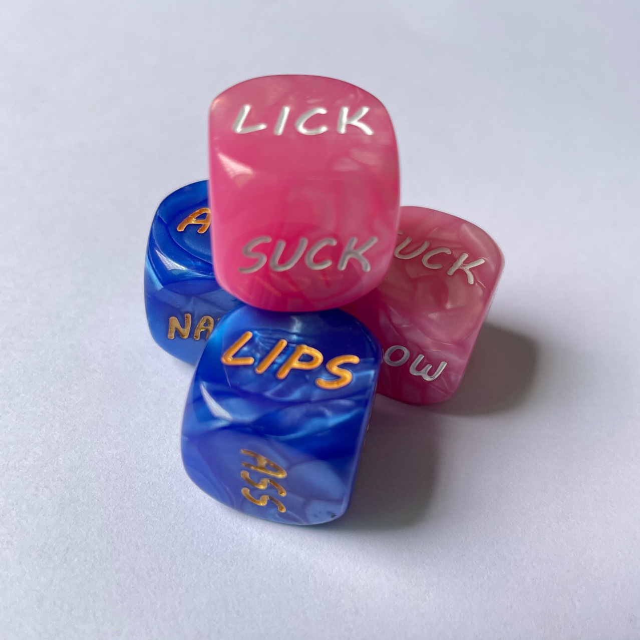 Luminous Romantic Dice Game English Words Couples Flirty Fun Toy Valentine Anniversary Gift Adult Novelty Party Favor - Image 4