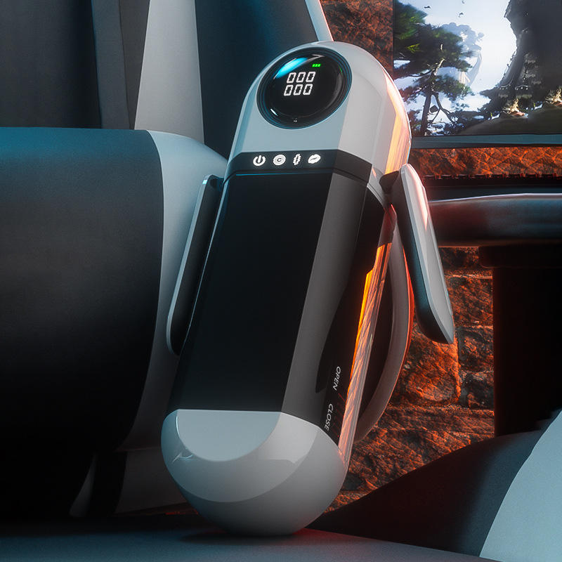 Automatic Male Masturbator Aircraft Cup Adult Sex Toy with Vibration Telescopic Sucking Feature - Image 7