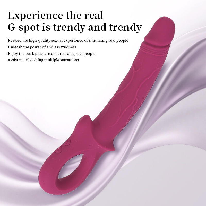 Charming Flame Realistic Female Masturbator with Internal Vibration & External Teasing 50dB Quiet Adult Sex Toy - Image 7