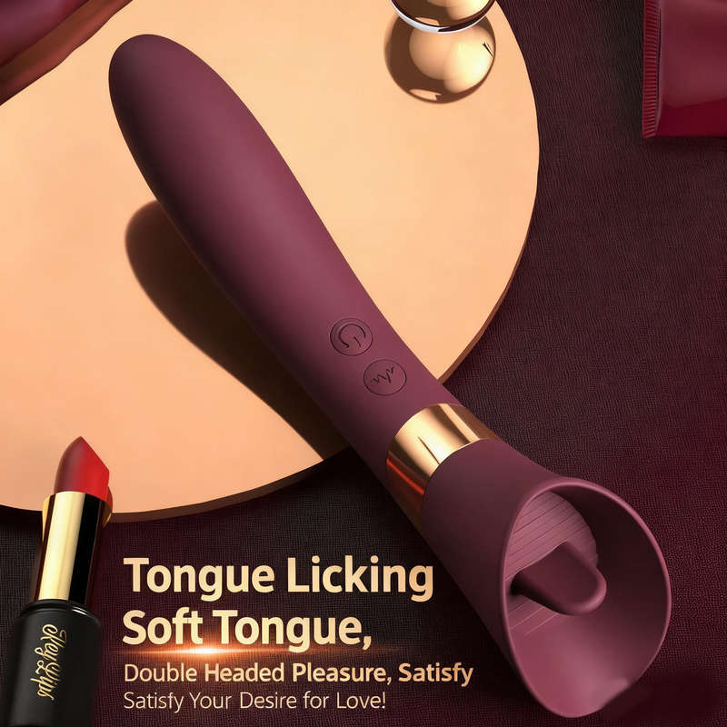 Hot Sale Thrusting Realistic Tongue Vibrator Couple Sex Toys G Spot Stimulation Woman Oral Licking Tongue Vibrator Sex Toys - Image 5