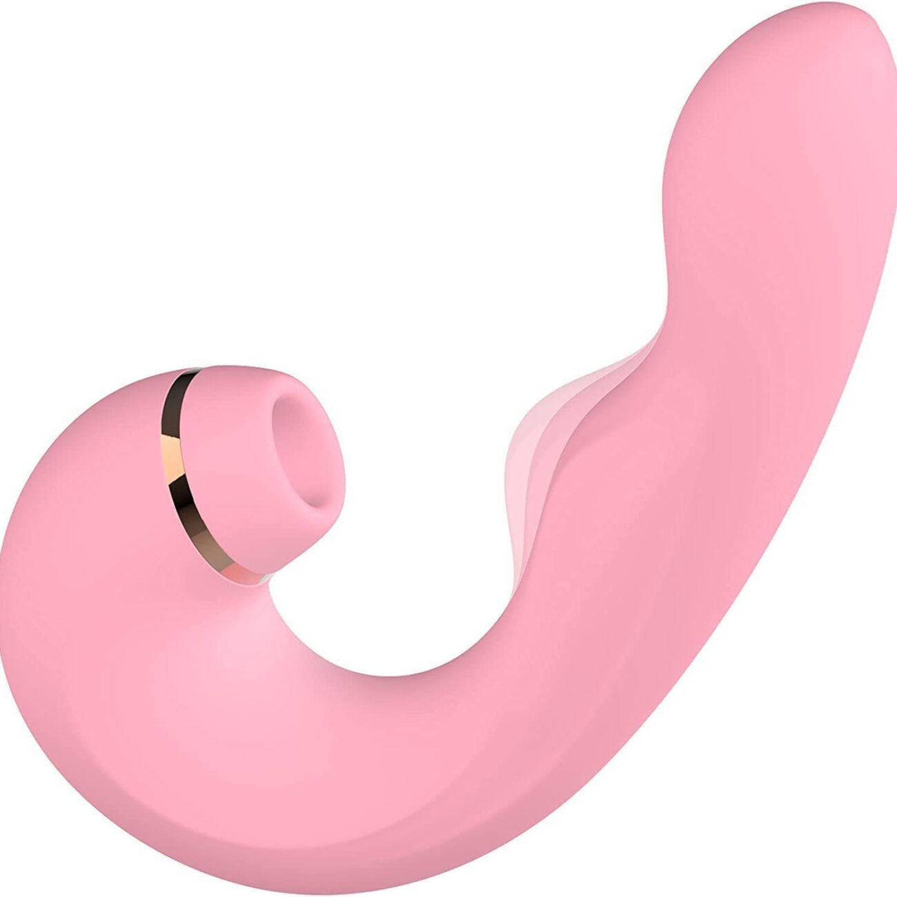 10-Speed G-Spot Vibrating Dildo & Female Tongue Sucking Vibrator Adult Toys with 5-Speed Suction Clitoral Stimulator - Image 3