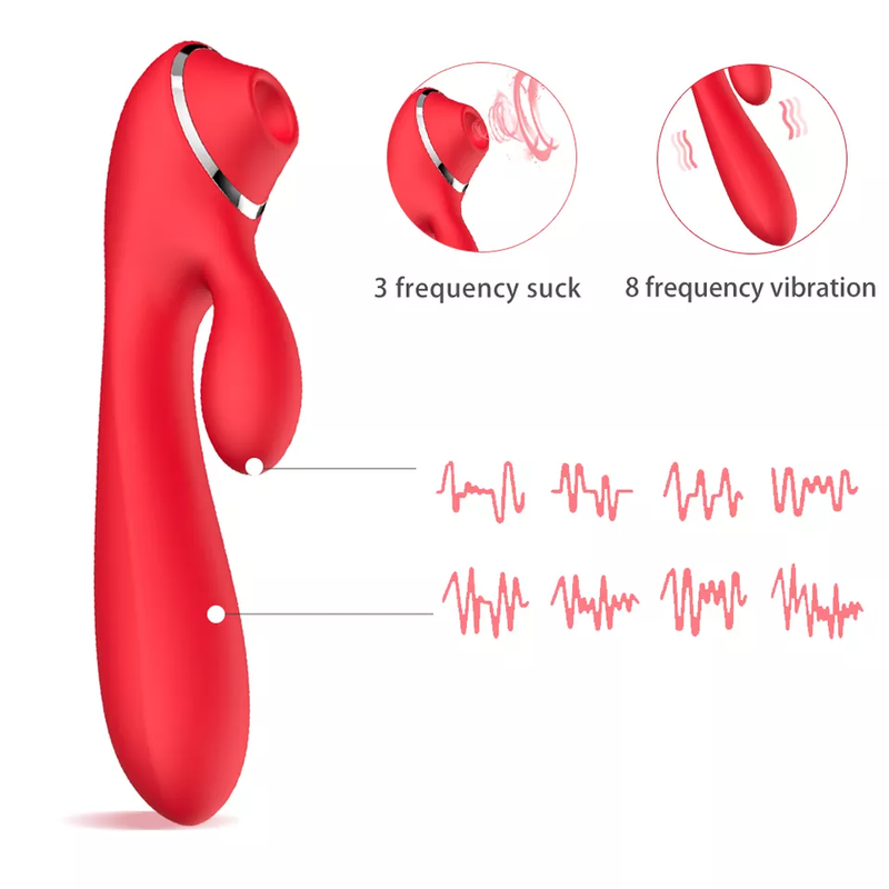 High Quality Clitoris Stimulation Sucking Vibrator Waterproof Powerful Massager G Spot Dildo Vibrator for Adults - Image 2