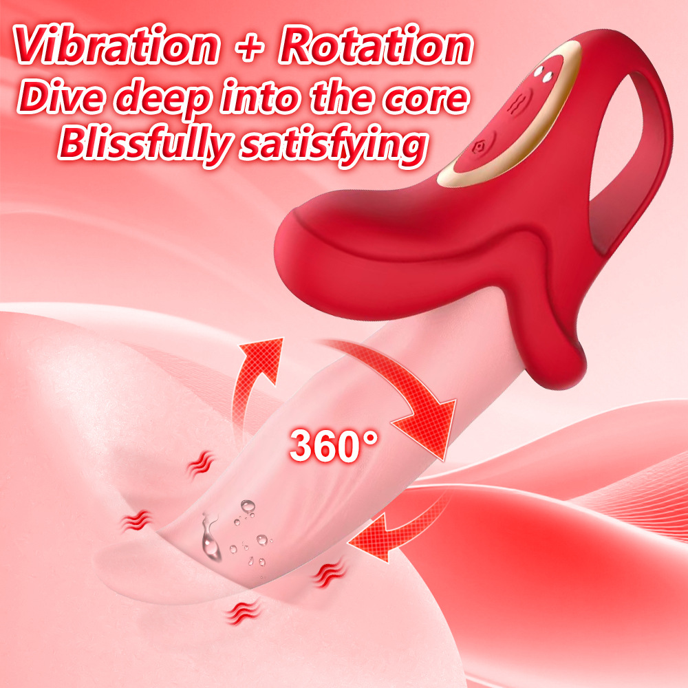 Women with 10 Speed Settings Use USB Rechargeable Waterproof Vibrator Sex Toy - Image 2
