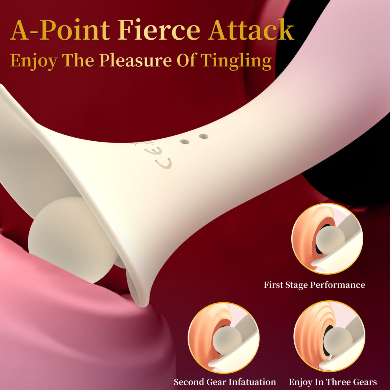 New Pink Double-Headed Vibrator for Women Orgasmic Masturbation Tool Women Sex Toys - Image 5