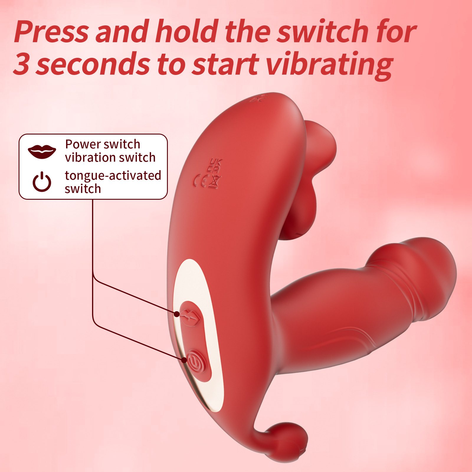 Sex Toy Box for Women New Starter Tongue Licking Vibration Telescopic Real Masturbator APP Control Wearing Jumping Adult Product - Image 7