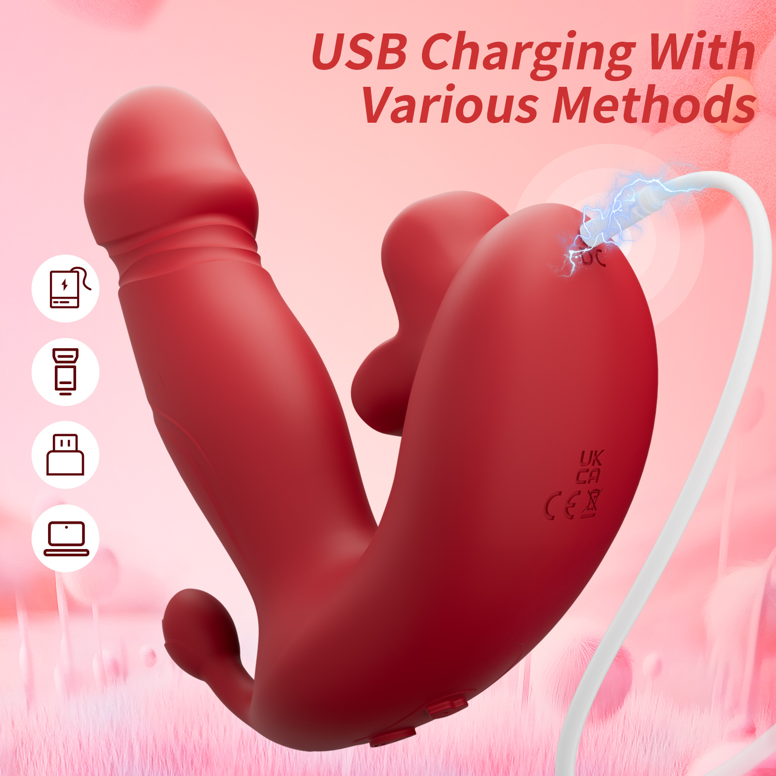 Sex Toy Box for Women New Starter Tongue Licking Vibration Telescopic Real Masturbator APP Control Wearing Jumping Adult Product - Image 8