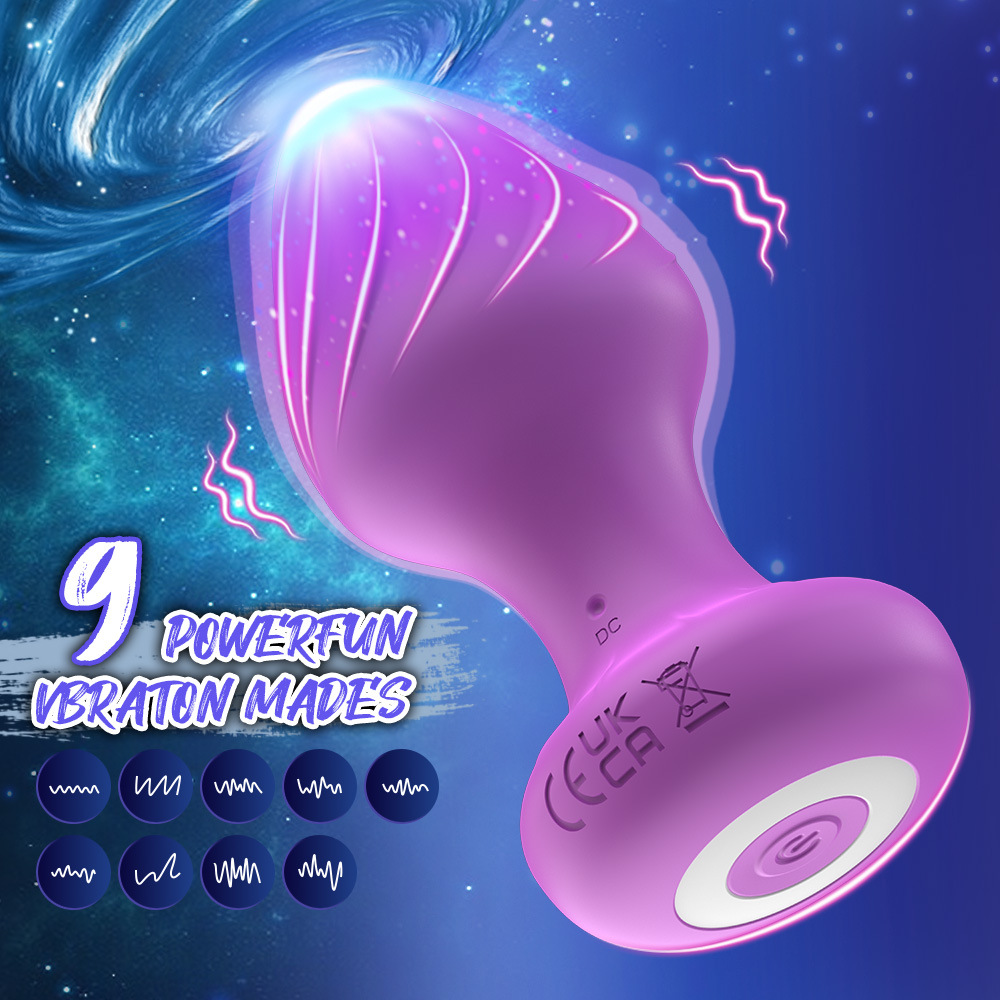 APP Controlled Vibrating Anal Plug 9 Vibration Modes for Men & Women - Image 4