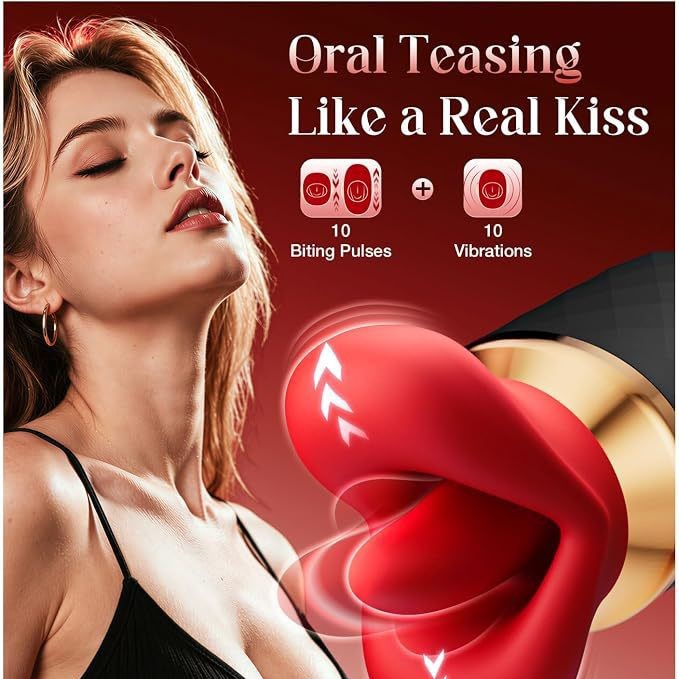 APP Remote Oral Massager with Rotating & Thrusting Tongue - Image 4