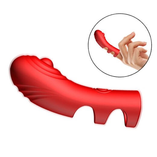 Wearable Vibrating Finger Massager, Waterproof G-Spot Toy for Women