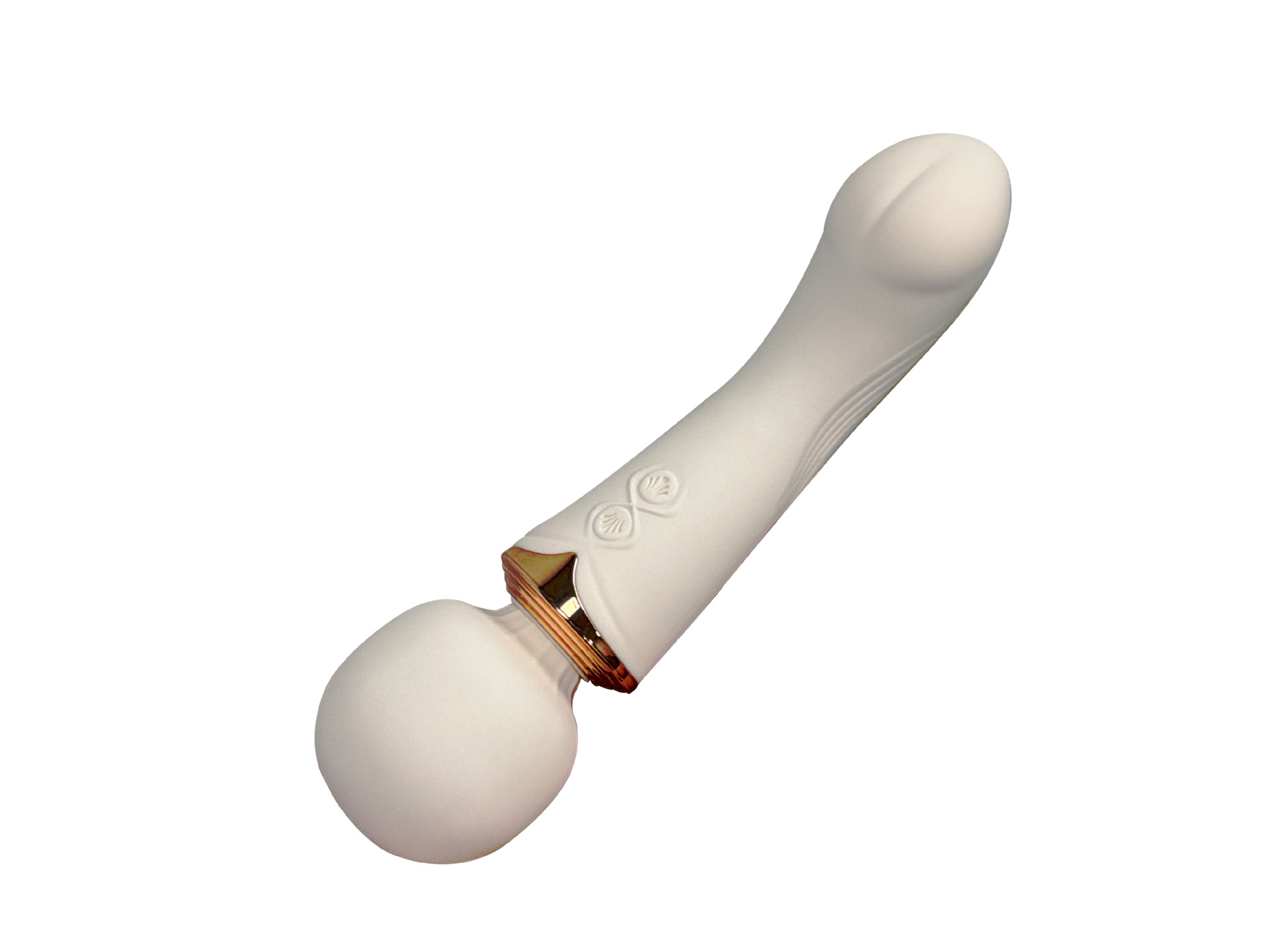 2-in-1 Dual End Silicone Vibrating Massage Wand for Women - Image 4