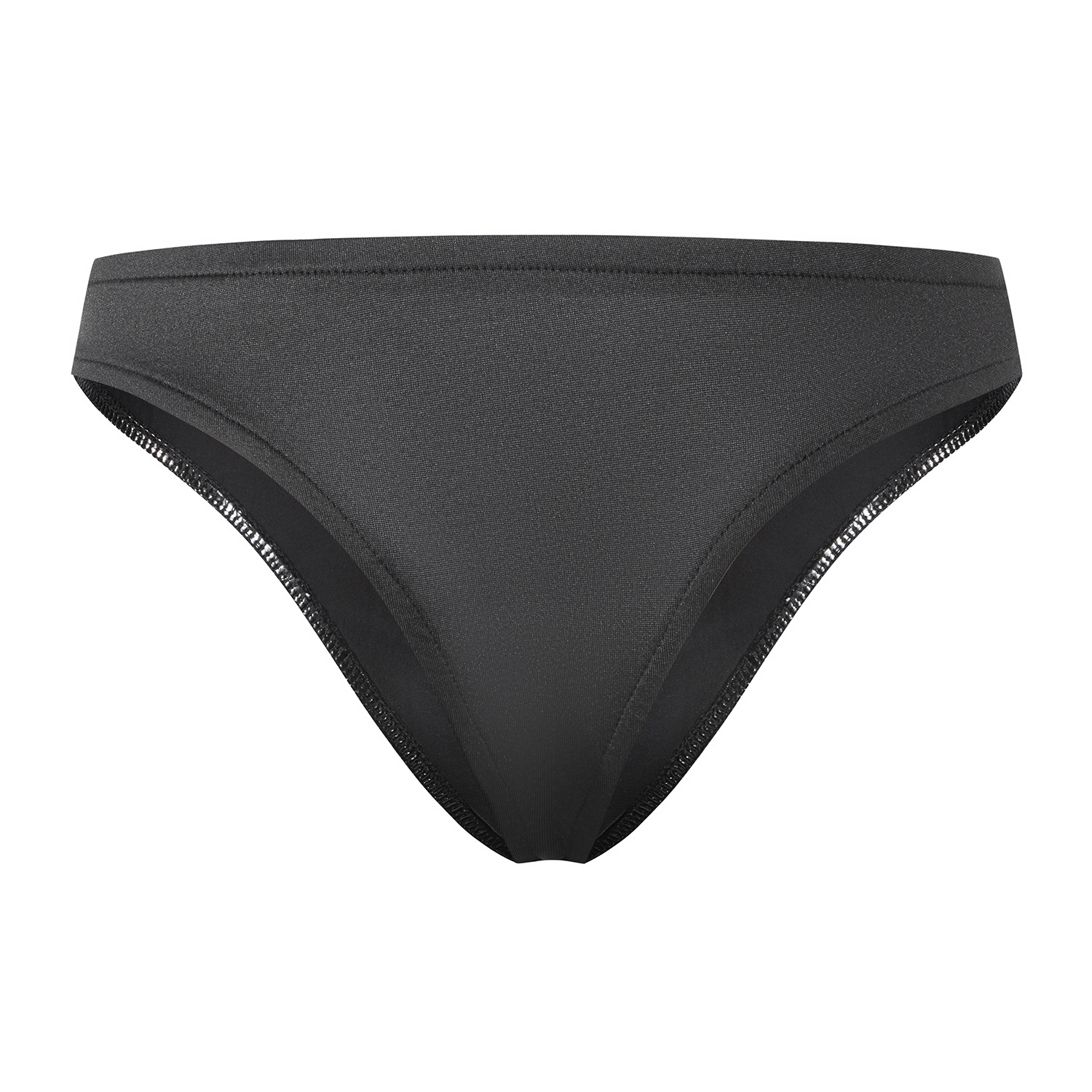 Men Shiny PVC Briefs with Side Zipper & Open Crotch - Image 4